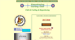 Desktop Screenshot of kapcurlingclub.ca